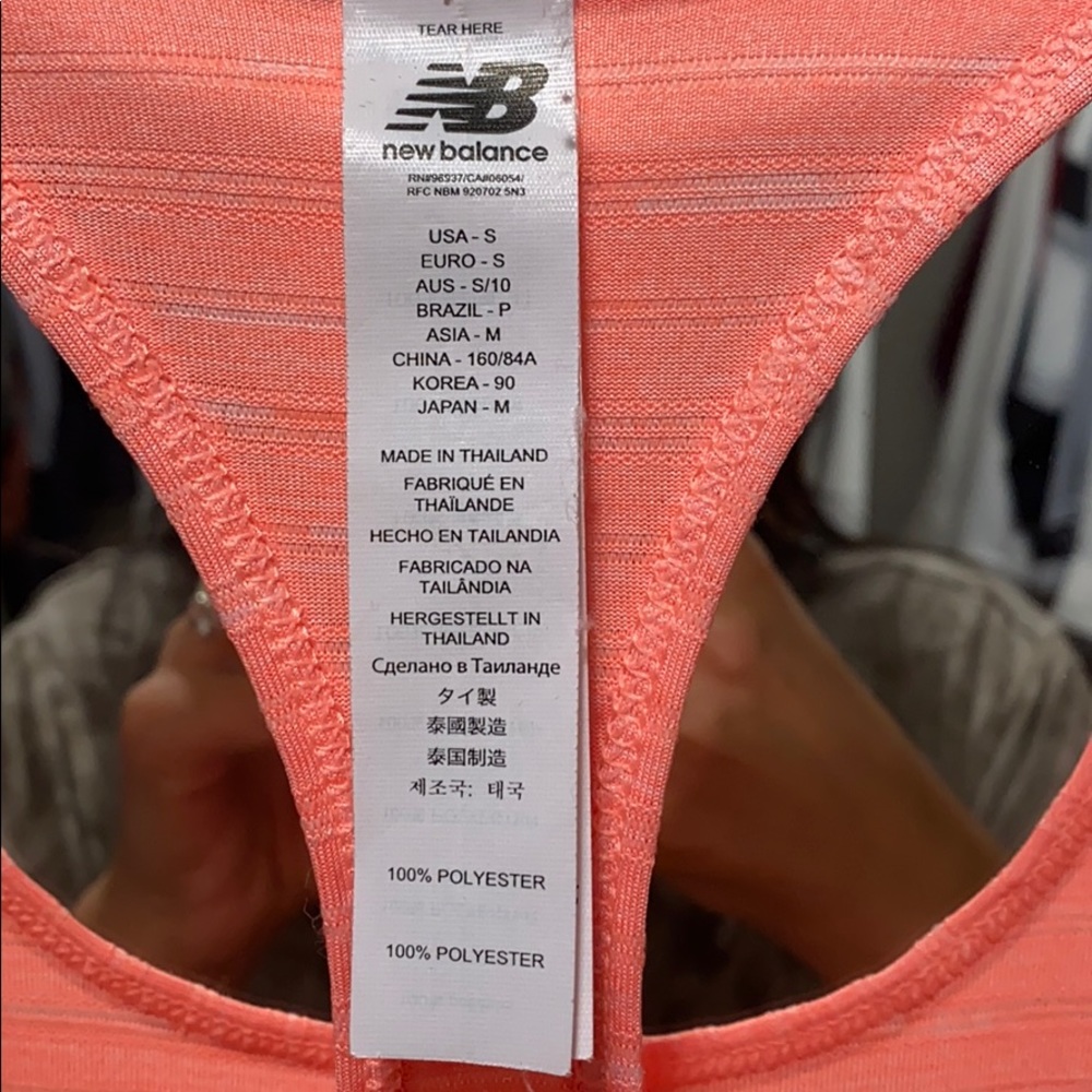 New Balance Razor Back Tank Top - Picture 5 of 5